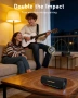 Bluetooth високоговорител с дълбок бас, преносим водоустойчив, RGB светлини, 25W RMS, TWS, снимка 4