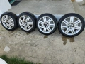 17 5x112 с летни гуми 225 45 17 VW Audi Vredestein, снимка 1