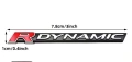 Нови емблеми ”R Dynamic” - 78 мм./10 мм. , снимка 2