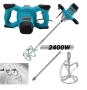 **Строителен миксер 2400W – Бъркалка за бетон** 🛠️🔩, снимка 2
