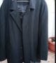 мъжко черно палто , снимка 1 - Палта - 16209662