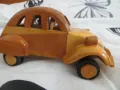 Дървени ретро колички ръчна изработка, снимка 3
