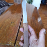 Стар кухненски нож #14, снимка 3 - Други ценни предмети - 44977311