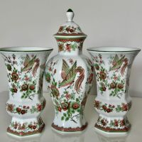 Трио порцеланови вази, снимка 2 - Вази - 45506976