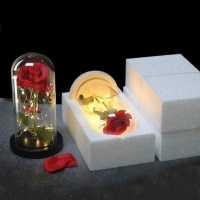 Вечна роза в стъкленица, снимка 2 - Декорация за дома - 44972977