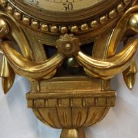 Стенен часовник- Швеция Westerstrand,дървени орнаменти , снимка 3 - Стенни часовници - 45159853