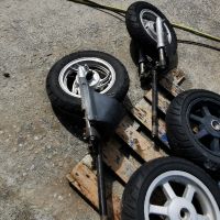 Джанти с гуми за скутери, снимка 3 - Части - 45384676