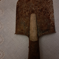 Войнишка лопатка, снимка 2 - Антикварни и старинни предмети - 45068429