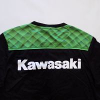 Тениска kawasaki потник блуза фанела оригинал спортна авто мото мъжка M, снимка 4 - Тениски - 45209835