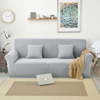 Еластичен калъф за диван "Комфорт", светло сиво, снимка 5 - Други - 44977859