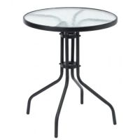 Градински комплект – маса с 2 стола цвят черен и кафяв, снимка 5 - Градински мебели, декорация  - 46191917