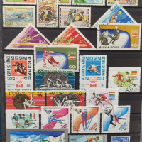Пощенски марки спорт 150 броя, снимка 3 - Филателия - 45040270