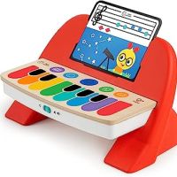 Детско дървено пиано - Hape бебешка играчка 6-36м, снимка 1 - Други - 45339790