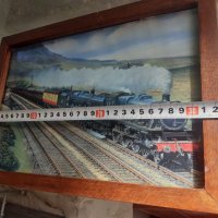 Плакат снимка картина влакове локомативи N 2, снимка 5 - Антикварни и старинни предмети - 45209045