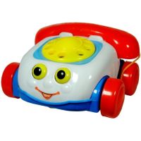 Телефон с шайба за дърпане, снимка 1 - Образователни игри - 45140831