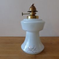 Газова газена лампа опал, снимка 2 - Антикварни и старинни предмети - 45613693