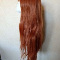 Оранжева косплей перука, снимка 3 - Други - 45207177