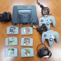 Ретро телевизионна Nintendo 64 с 6 игри , снимка 1 - Nintendo конзоли - 45202604