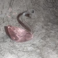 стар кристален лебед, снимка 1 - Антикварни и старинни предмети - 45125532