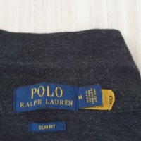 POLO Ralph Lauren Slim Fit  Pique Cotton Mens Size M ОРИГИНАЛ! Мъжка Тениска!, снимка 4 - Тениски - 45134215