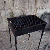 барбекю на дървени въглища ръчна изработка , снимка 1 - Барбекюта - 45418133