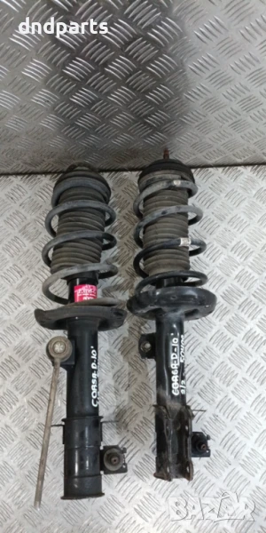 Предни макферсони Opel Corsa D 1.3CDTi 2010г.(нови амортисьори)	, снимка 1