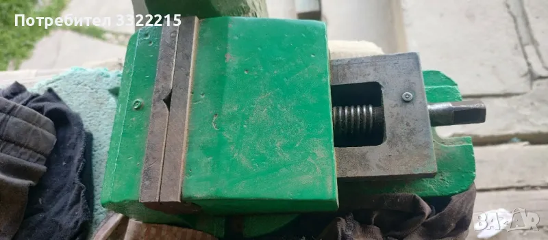 Машинно менгеме,160мм челюсти , снимка 1