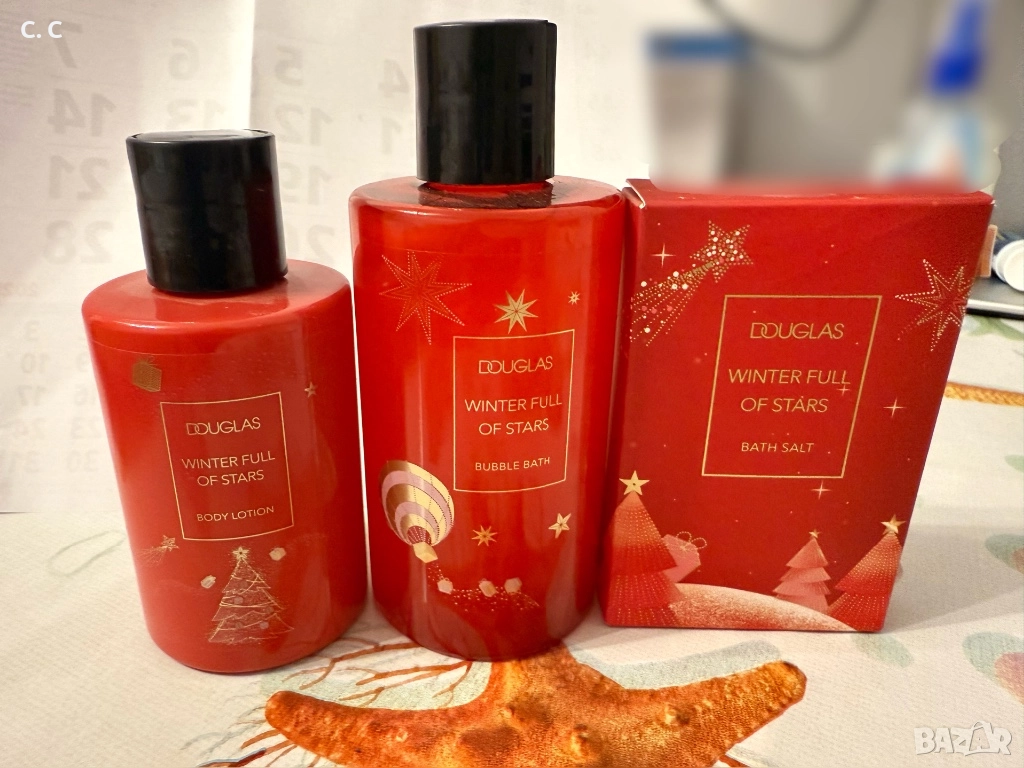 Коледен козметичен дамски комплект Douglas, снимка 1