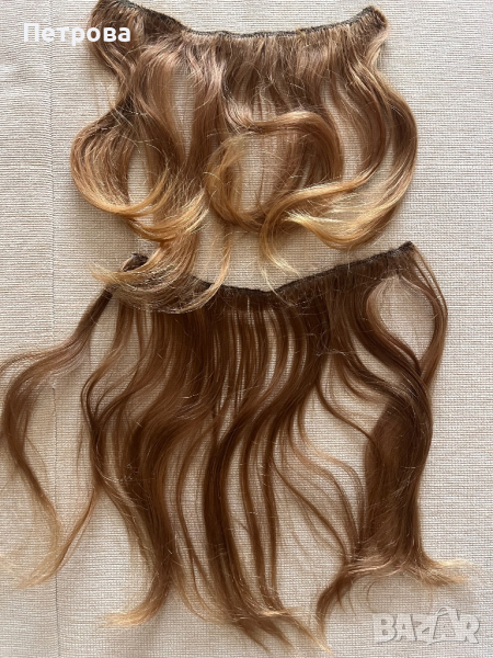 Естествена коса 2 реда , снимка 1