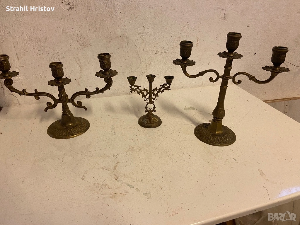 Свещници и кандило, снимка 1