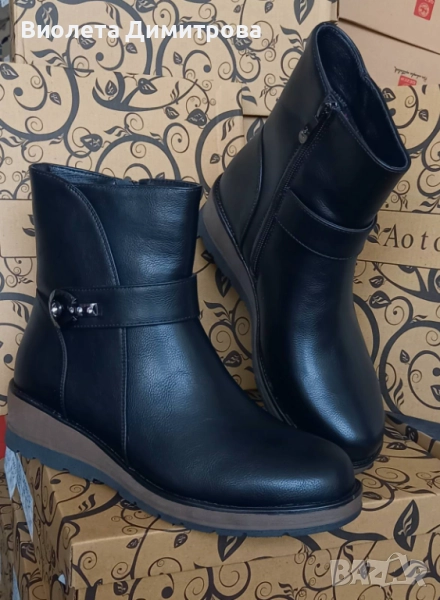 Aotoria Дамски зимни боти D9863 D – топлина и комфорт, снимка 1