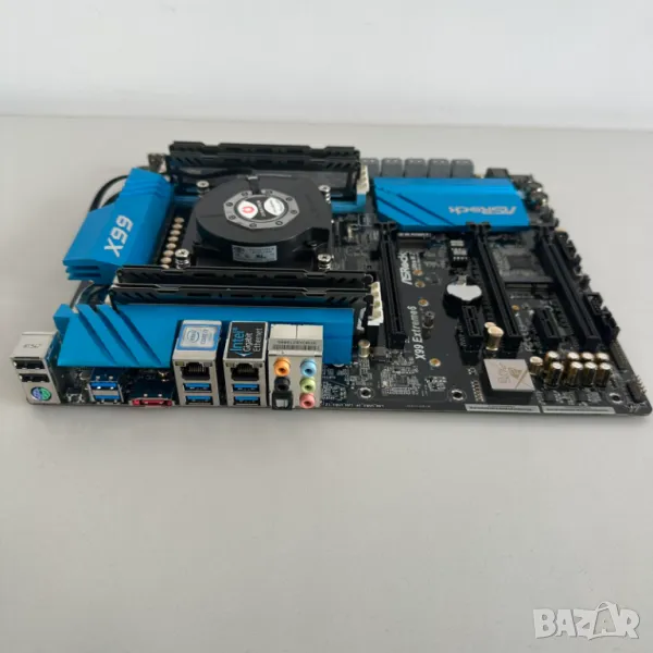 Дънна платка ASRock X99 Extreme6 + Intel Core i7-6800K + 64GB DDR4 Crucial, снимка 1