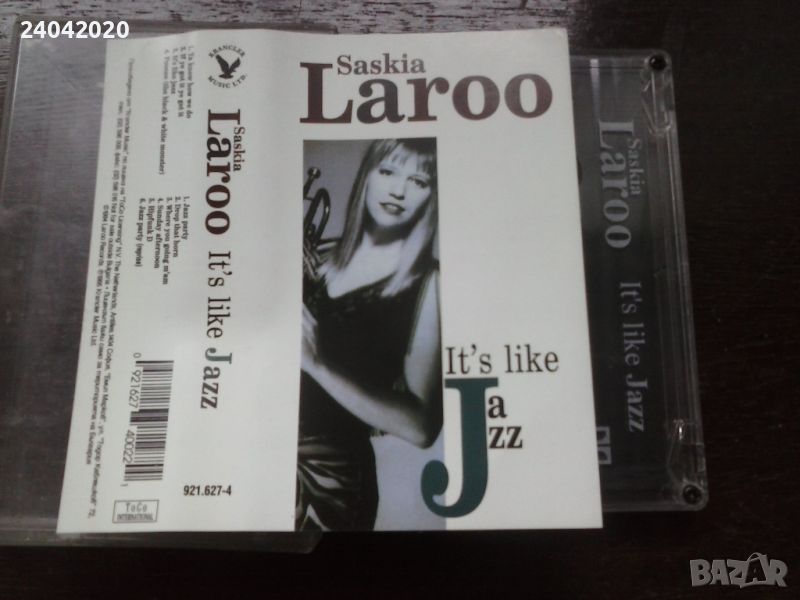 Saskia Laroo – It's Like Jazz оригинална касета, снимка 1