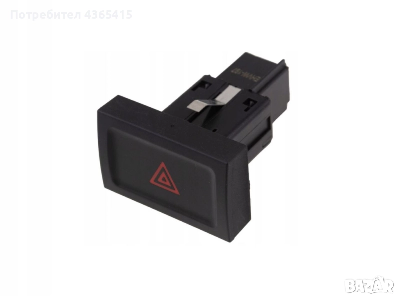 Бутон за аварийни светлини за VW Tiguan 5N Facelift (2011–2016), 5ND953509B, снимка 1