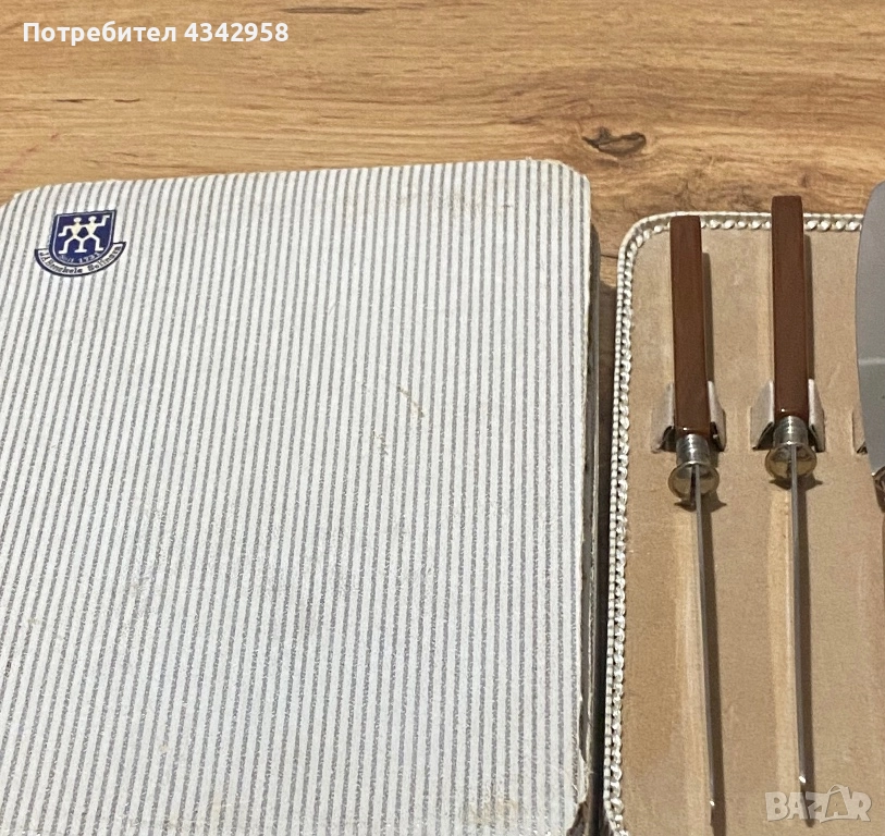 Винтидж комплект ножове Henckels Solingen. Германия.1930- те, снимка 1