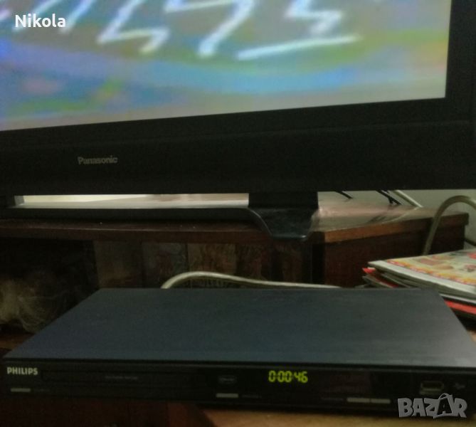 Продавам/Бартер DVD и USB player Philips Model-DVP3260 + USB MP3 Recrder, снимка 1