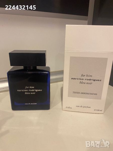 Narciso rodriguez for him bleu noir 100ml EDP Tester , снимка 1