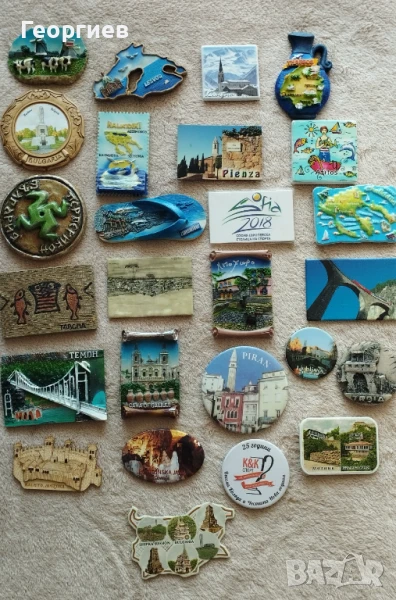 Лот магнити за хладилник различни по 3 лв брой., снимка 1