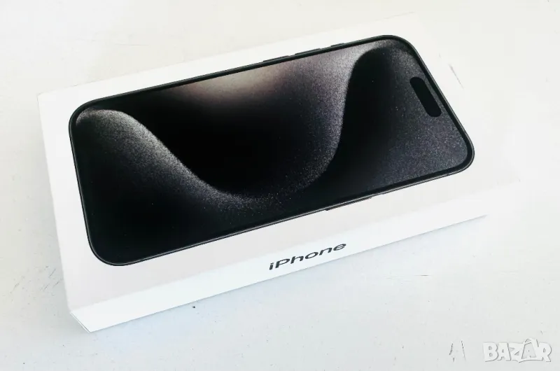 НОВ! iPhone 15 Pro 128GB Black Titanium ГАРАНЦИЯ!, снимка 1