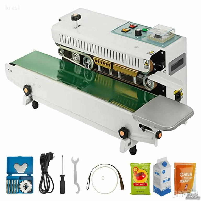 Хоризонтална запечатваща/затваряща машина за пликове, снимка 1
