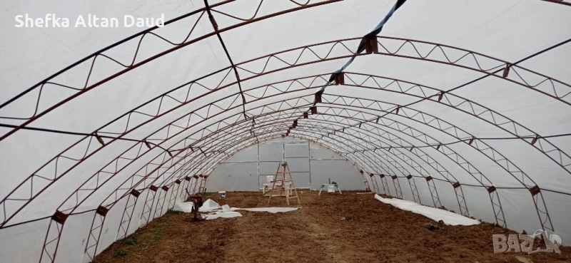  Оранжерия (sklad, rabotilnica) 21м на 8м Oranjeria 20x8x3m, снимка 1
