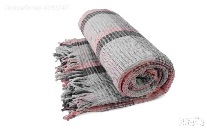 Висококачествено одеяло от памук и акрил за всички сезони приложим., снимка 1