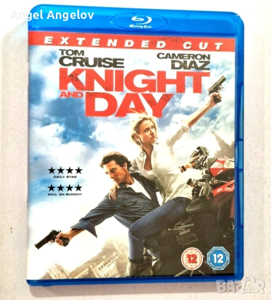 Knight And Day BLU RAY Starring Tom Cruise Cameron Diaz, снимка 1