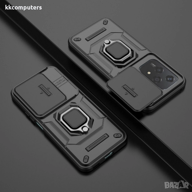 Honor 200 Lite 5G Удароустойчив Ring Holder Калъф и Протектор, снимка 1