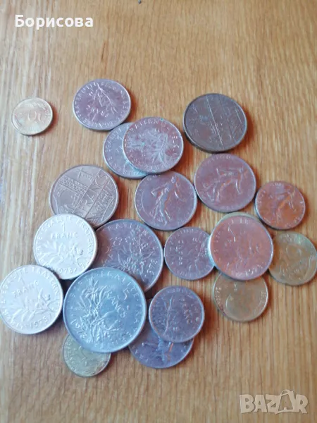 Френски монети , снимка 1