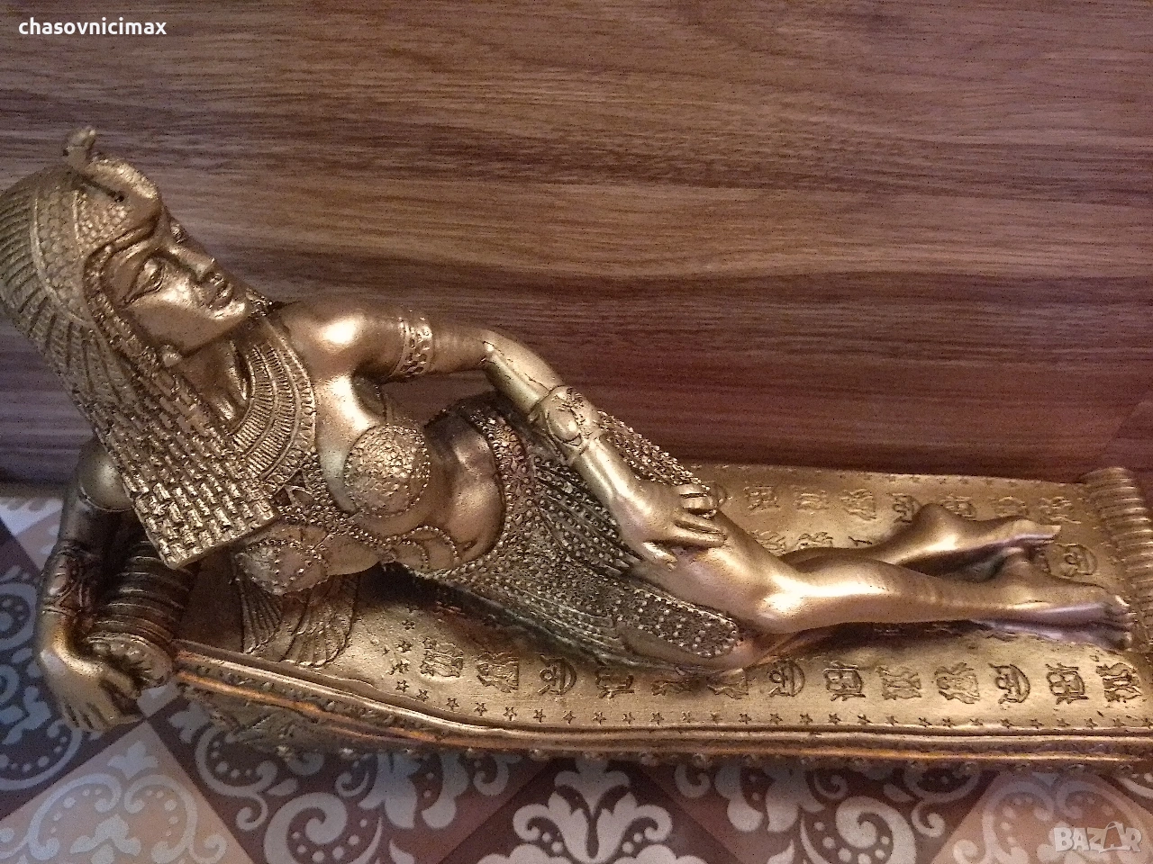 статуетка Клеопатра31см., снимка 1