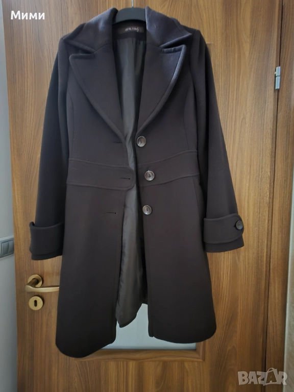 Дамско тъмнокафяво палто на Adilisk, снимка 1