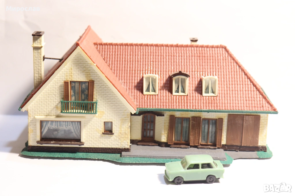 ALLER? KIBRI?VOLLMER H0 1/87 СГРАДА КЪЩА ВАГОН ВЛАК ЖП, снимка 1