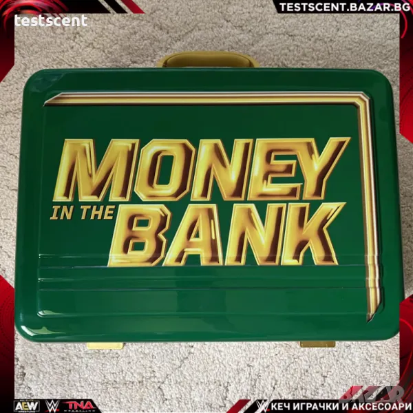 WWE Money In The Bank Briefcase куфар Brand New With Keys & Tags, снимка 1