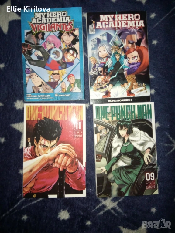 Manga books: My Hero Academia,6/20. One Punch man,9/11, снимка 1